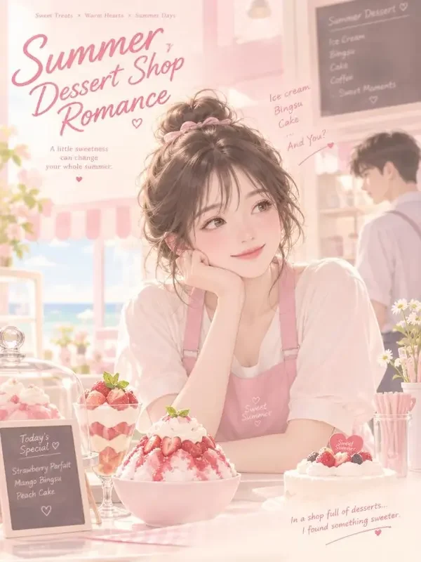 红果tv《糖霜小姐的夏天》甜宠短剧封面