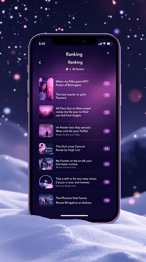 红果tvApp 粉红榜页面截图
